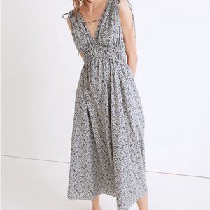 Madewell Sophia Smocked Midi Dress in Florentine Floral - NWT Size: M